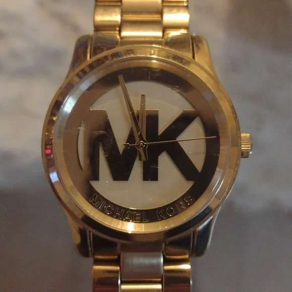 MK Gold Watch